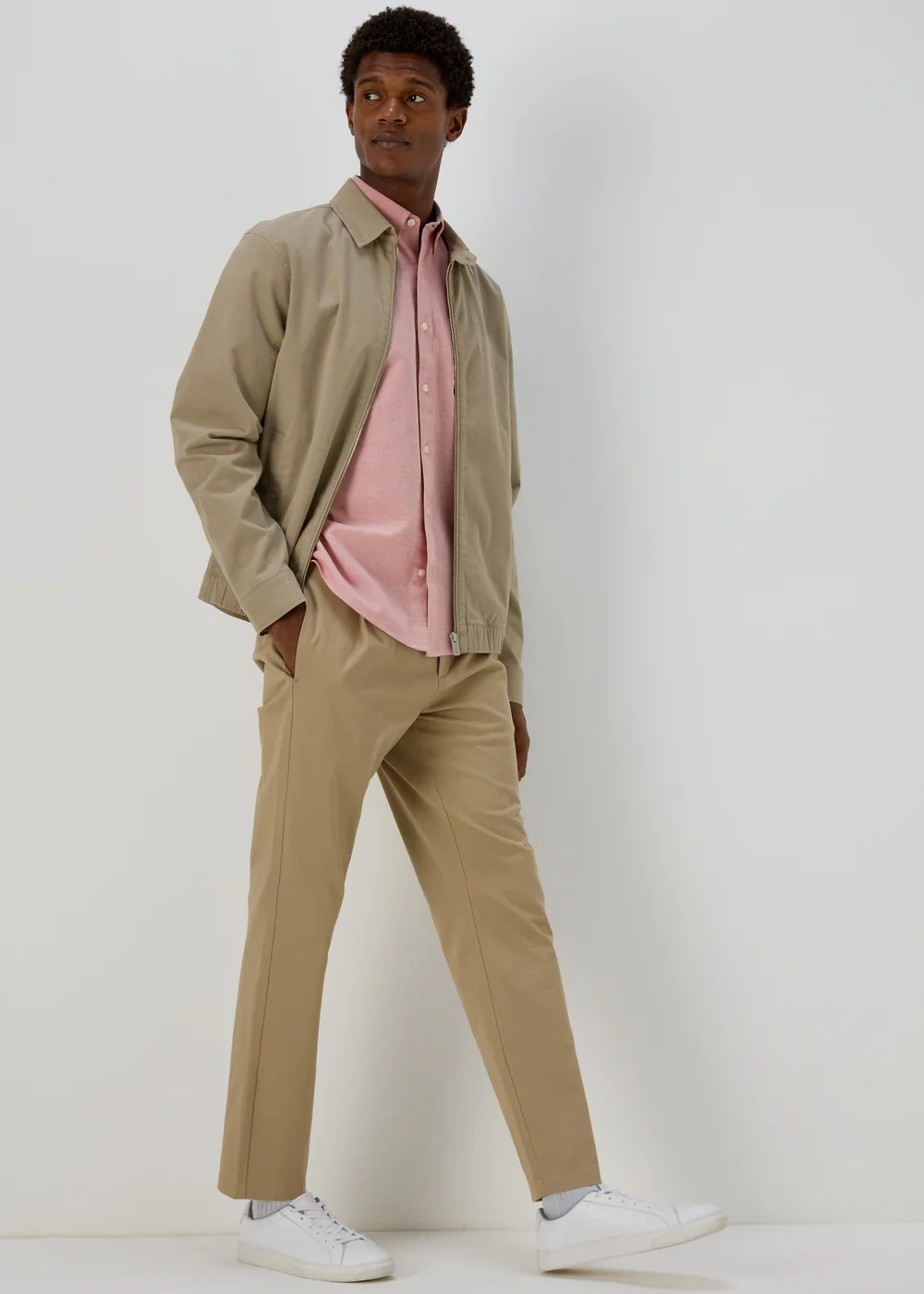Pink Oxford Shirt - S Image 4