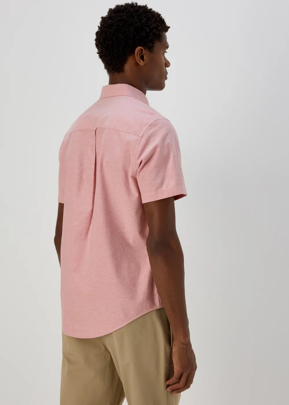 Pink Oxford Shirt - S Image 2