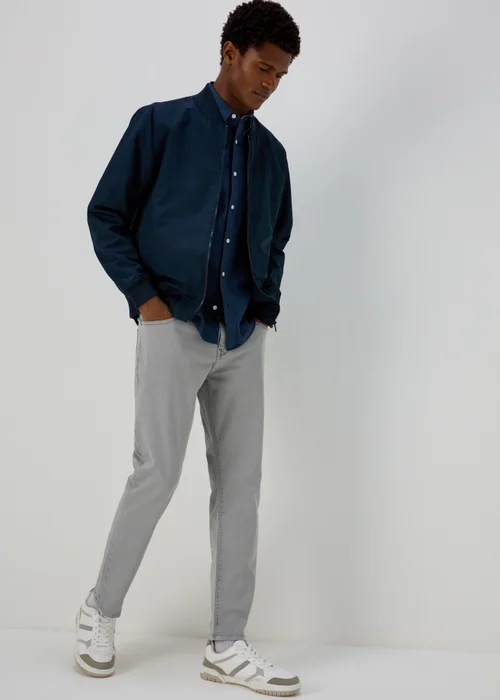 Navy Oxford Shirt - S Image 4