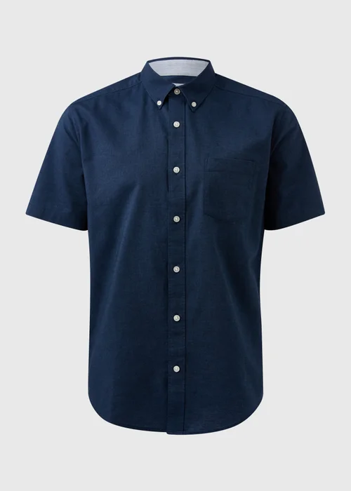 Navy Oxford Shirt - S Image 5