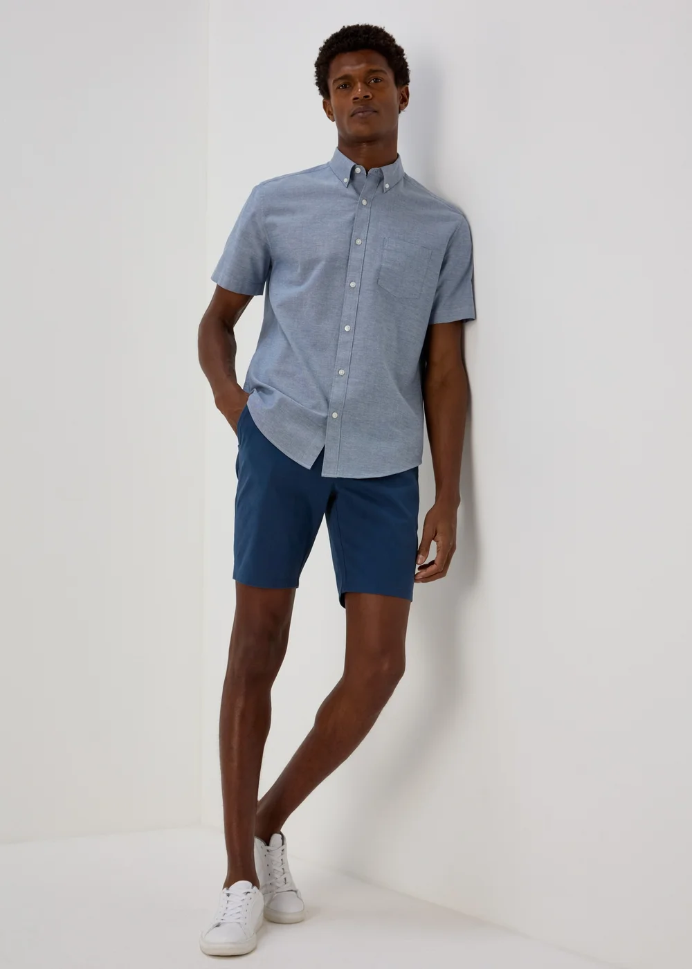 Blue Oxford Shirt - S Image 4