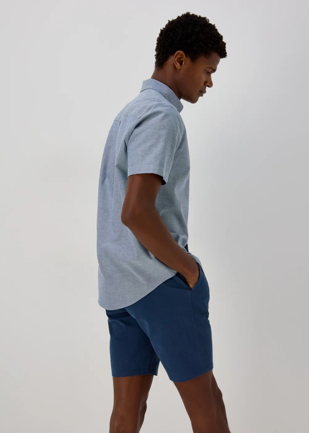 Blue Oxford Shirt - S Image 2