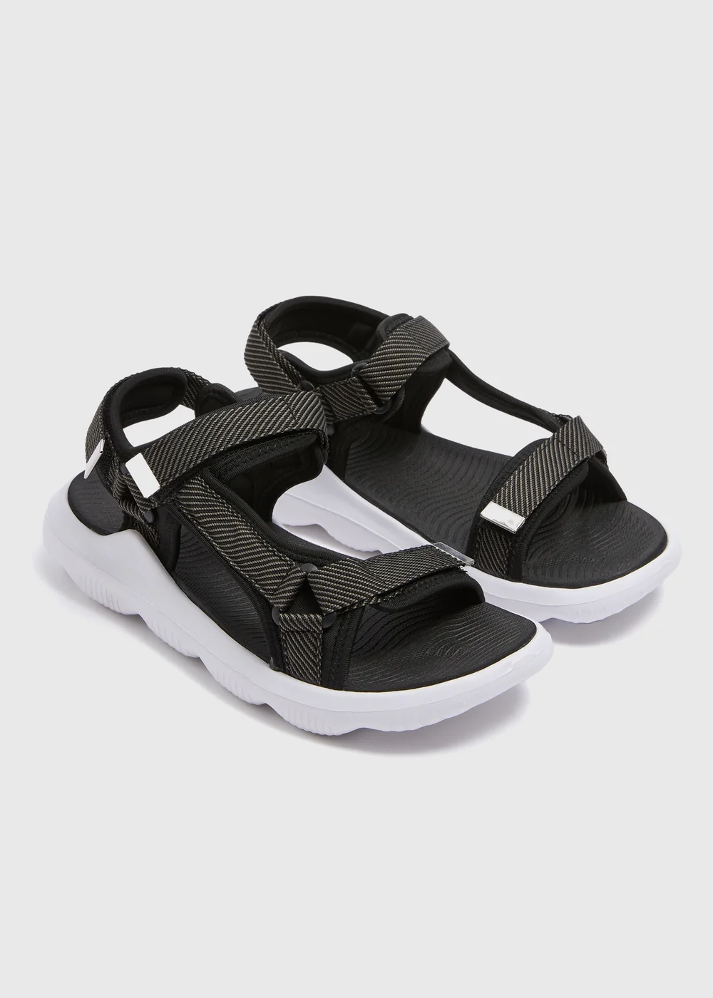Soleflex Black Trekking Sandals - 3 Image 1