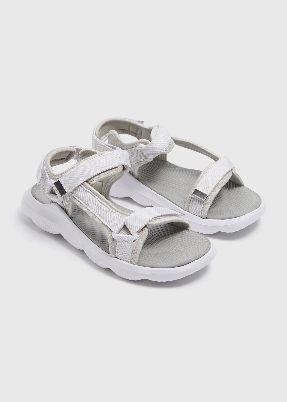 Grey Trekking Sandals - 3 Image 1