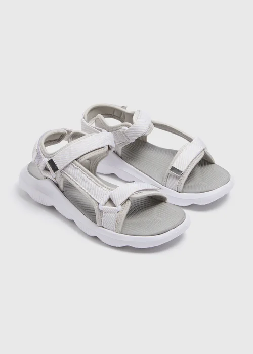 Grey Trekking Sandals - 3 Image 1