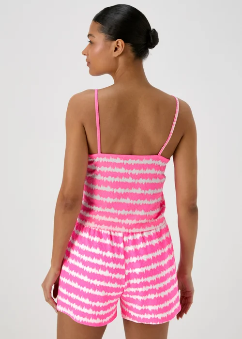 Tie Dye Co Ord Pink Shorts - 8 Image 2