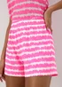 Tie Dye Co Ord Pink Shorts - 8 Image 3