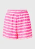 Tie Dye Co Ord Pink Shorts - 8 Image 5