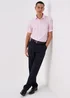 Taylor & Wright Pink Textured Shirt - Small Image 1