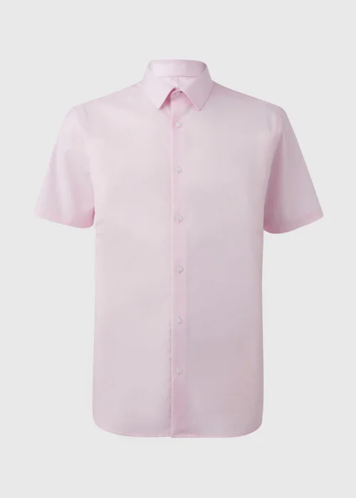 Taylor & Wright Pink Textured Shirt - Small Image 5