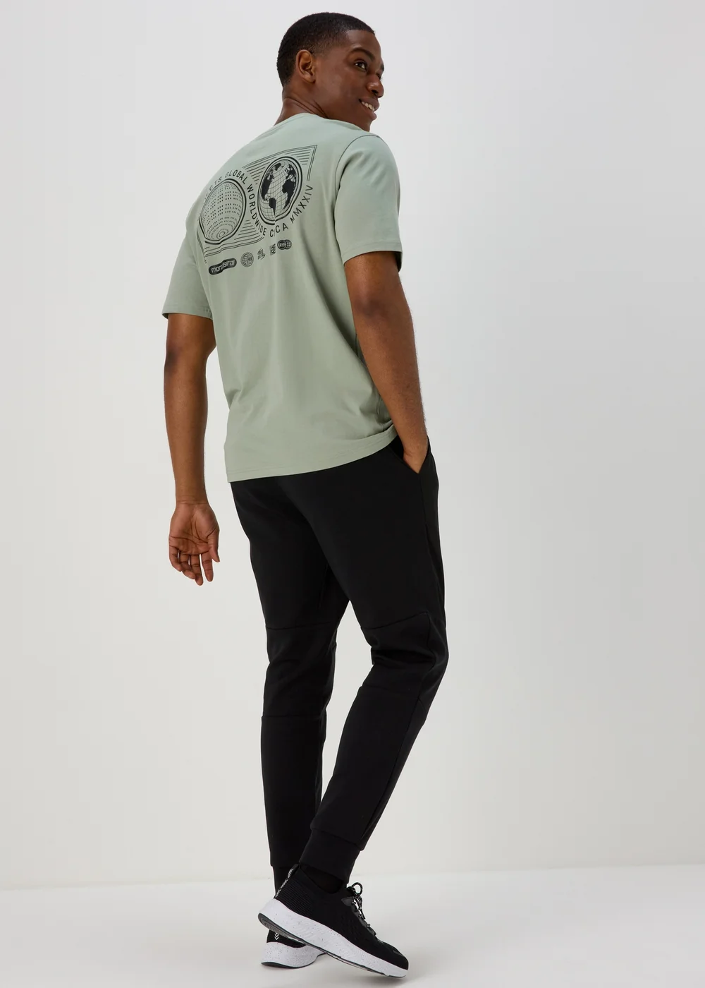 US Athletic Sage Graphic T-Shirt - Extra small Image 1