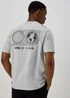 US Athletic Grey Graphic T-Shirt - XS Image 2