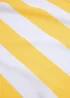 Yellow Stripe Microfibre Beach Towel (70cm x 140cm) Image 2