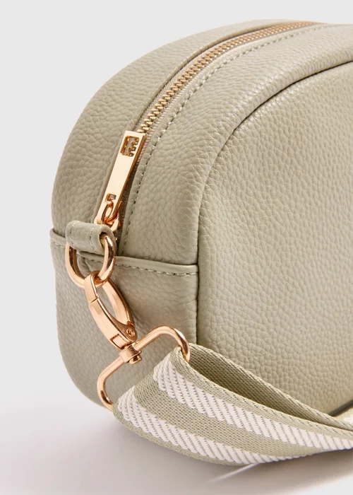 Green PU Camera Bag - One Size Image 4