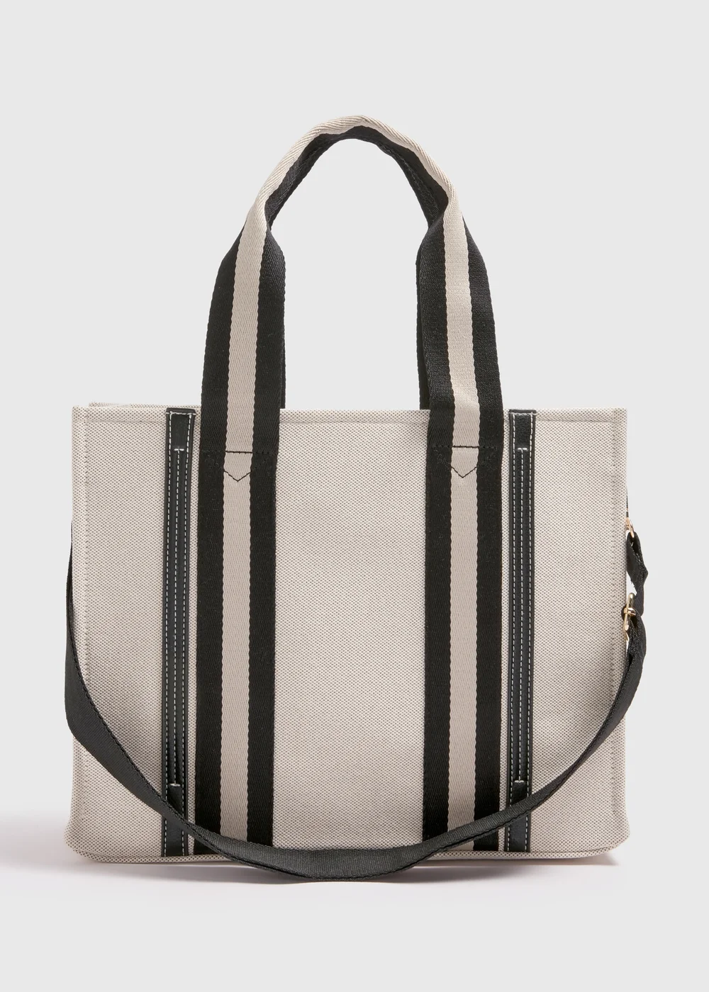 Natural Canvas Tote Bag - One Size Image 3