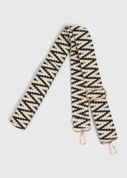 Black Aztec Strap - One Size Image 1