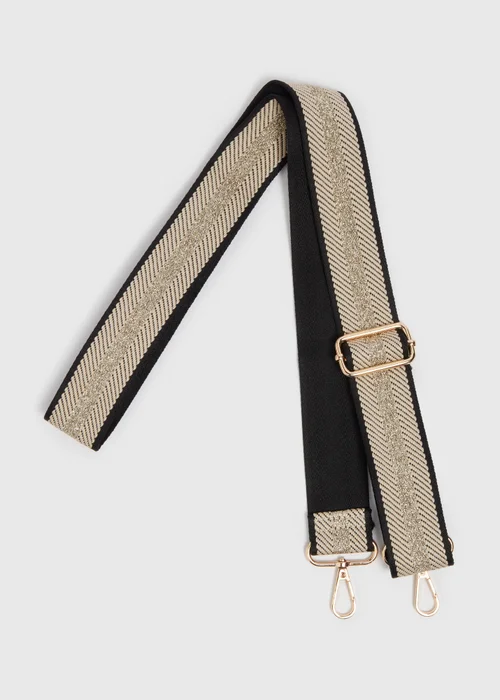 Gold Stripe Strap - One Size Image 1