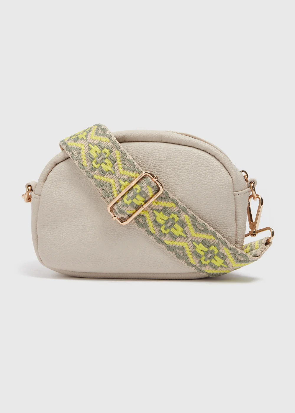 Lime Aztec Bag Strap - One Size Image 2