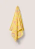 Yellow Rainbow Print Beach Towel (140cm x 70cm) Image 1