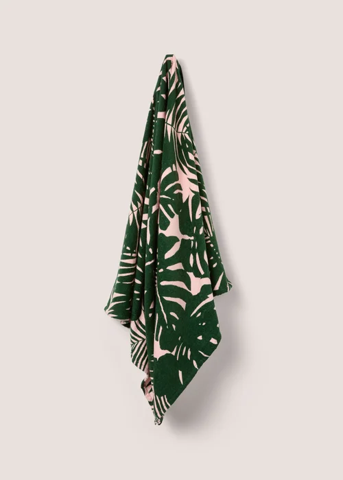 Palm Stripe Beach Beach Towel (70cm x 140cm) Image 1