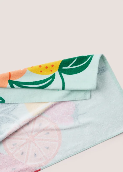 Fruit Print Beach Towel (70cm x 140cm) Image 2
