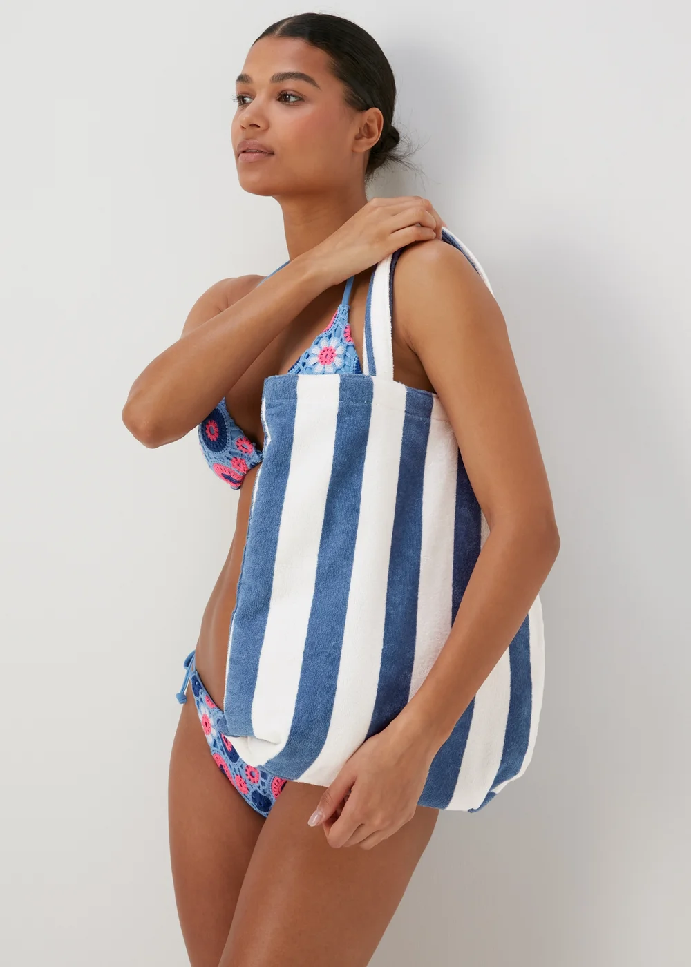 Indigo Beach Bag (35cm x 30cm) Image 2