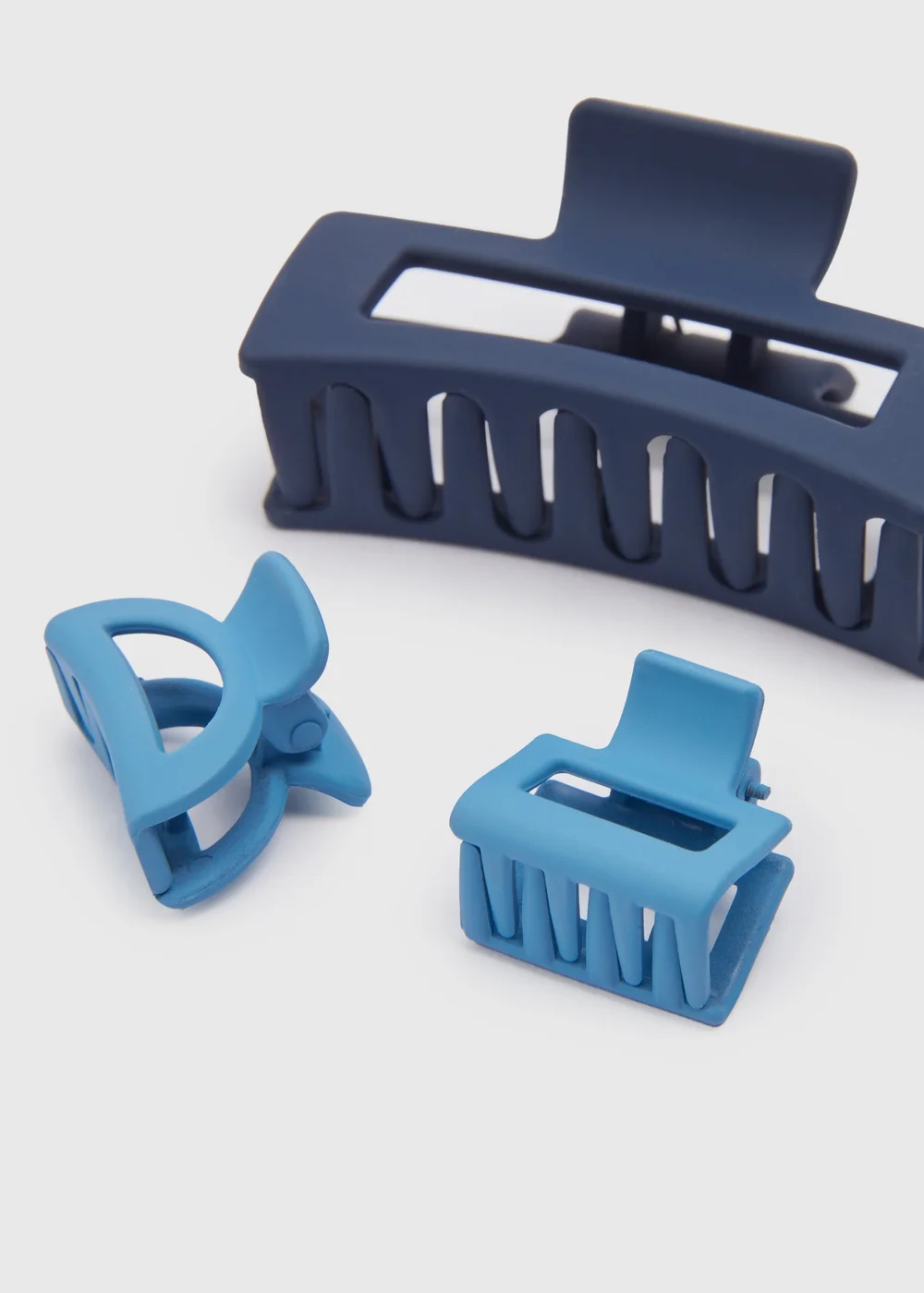 Blue 3 Pack Clamp Set - One Size Image 2