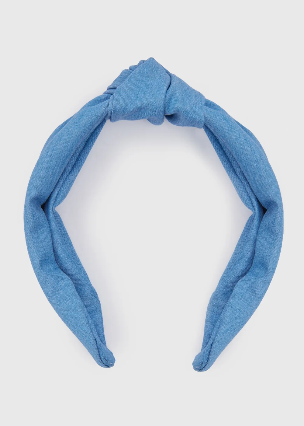 Blue Denim Headband - One Size Image 1