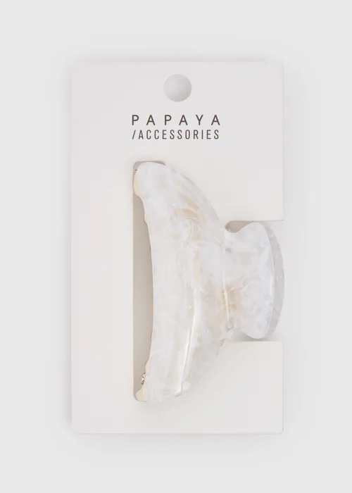 White Resin Clamp - One Size Image 1