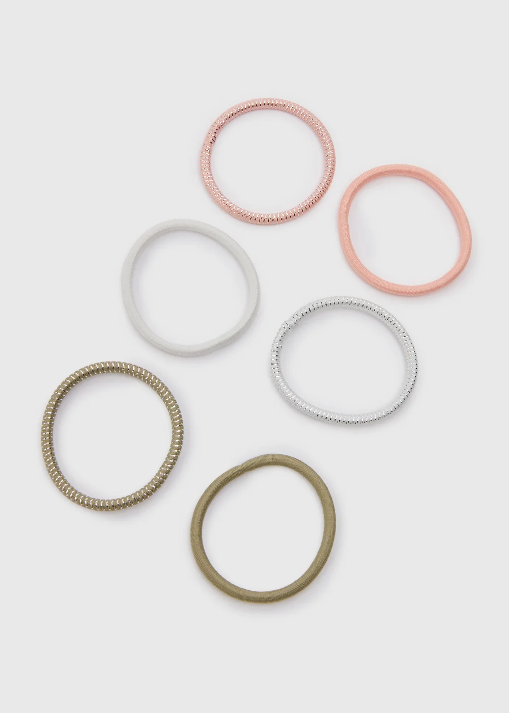 Multicoloured Hair Bobbles - One Size Image 2