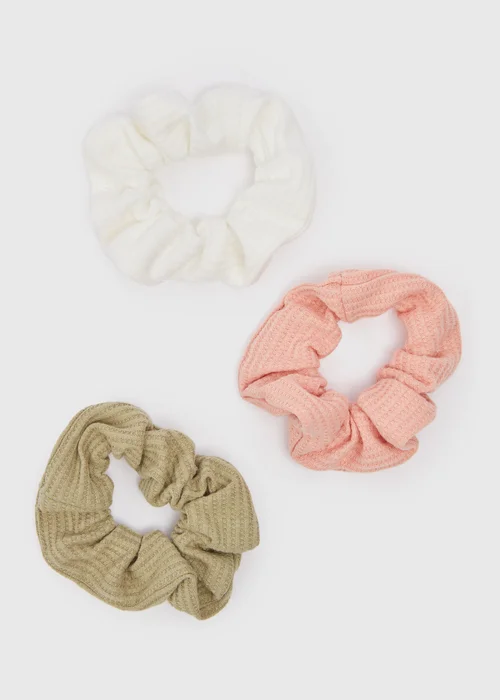 Multicolour Hair Scrunchy - One Size Image 2