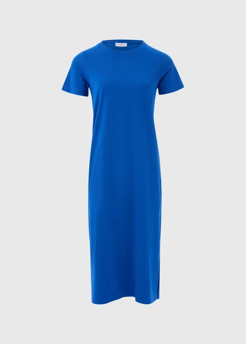Blue Midi T-Shirt Jersey Dress - 8 Image 5