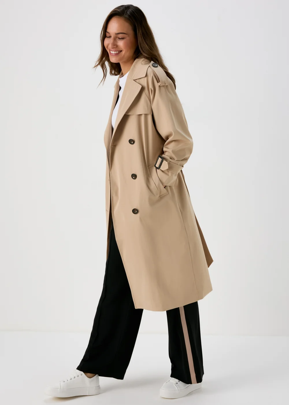 Et Vous Beige Trench Coat - 8 Image 1