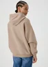 Beige New York Print Co Ord Hoodie - Small Image 2