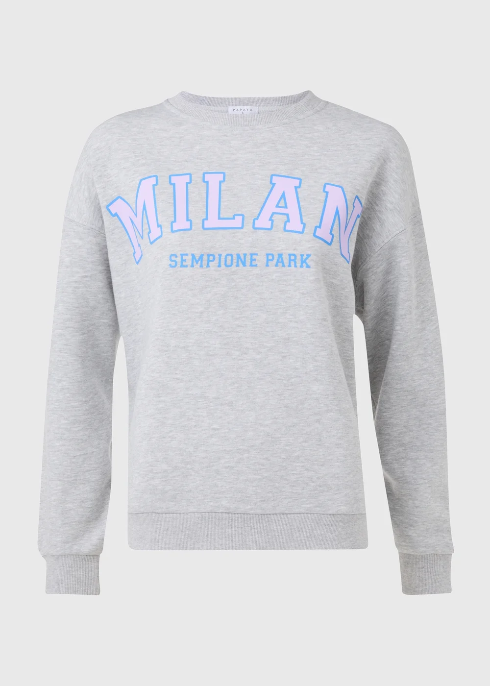 Grey Marl Milan Sweatshirt - S Image 5