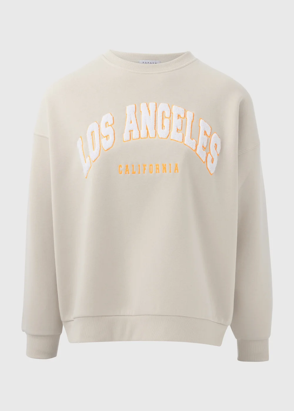 Cream Los Angeles Sweatshirt - Small Image 5