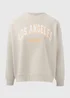Cream Los Angeles Sweatshirt - Small Image 5