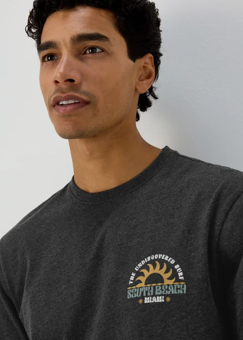 Charcoal Paradise T-Shirt - S Image 3