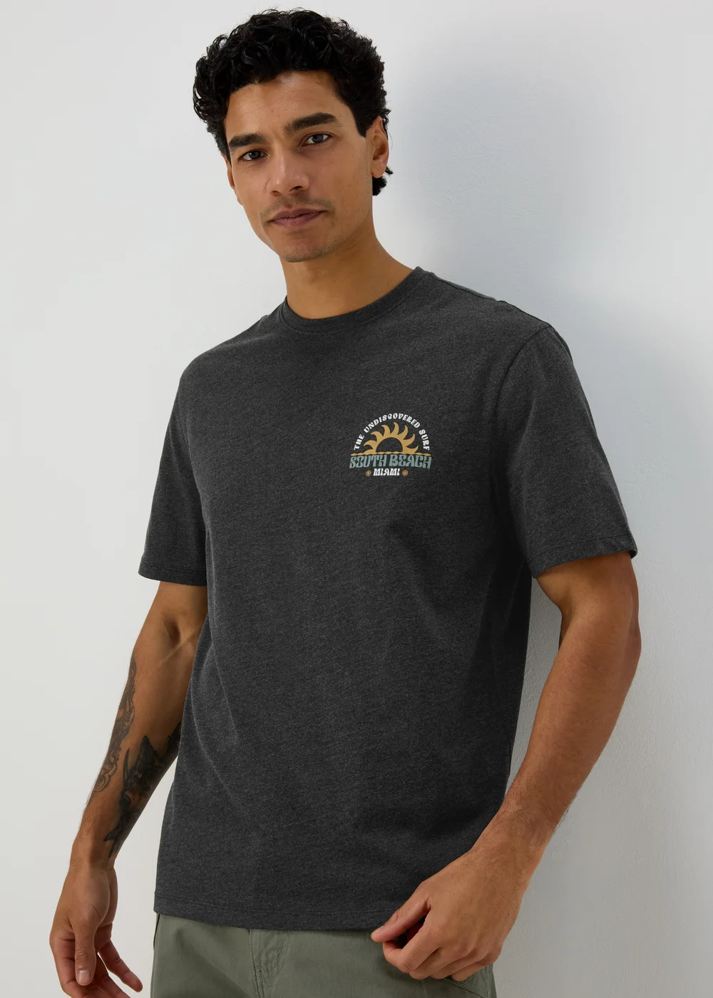 Charcoal Paradise T-Shirt - S Image 1