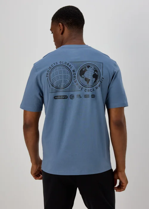 US Athletic Blue Graphic T-Shirt - Extra small Image 2