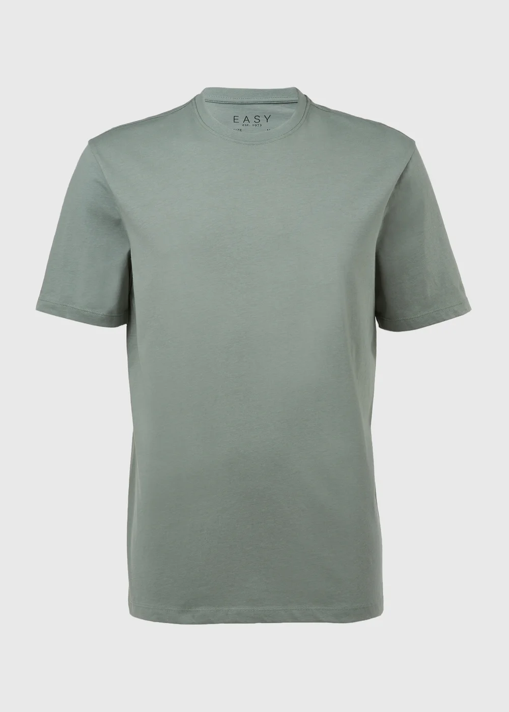 Green Essential Crew Neck T-Shirt - S Image 5