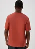 Tuscan Red V Neck Essential T-Shirt - Small Image 2