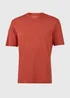 Tuscan Red V Neck Essential T-Shirt - Small Image 5