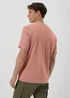 Pink Burlwood Essential V Neck T-Shirt - S Image 2