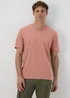 Pink Burlwood Essential V Neck T-Shirt - S Image 1