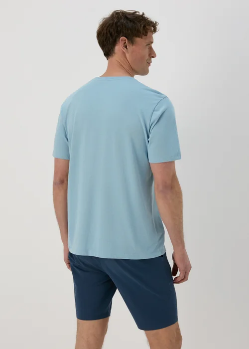 Light Blue Venice Cali T-Shirt - S Image 2