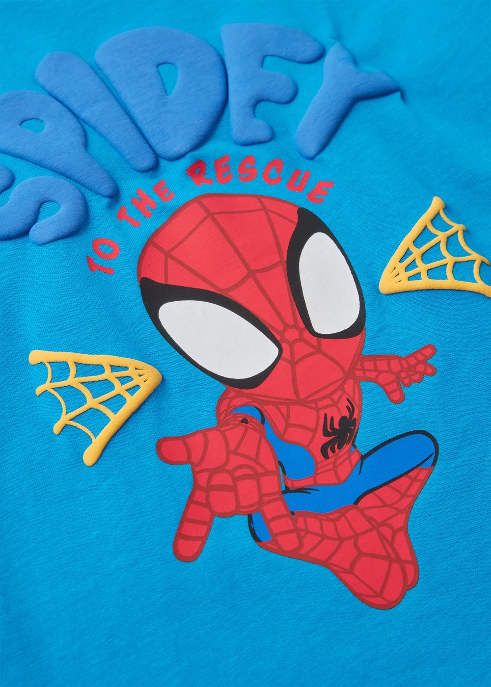 Marvel Boys Blue Spidey Rescue T-Shirt (9mths-6yrs) - 9-12 months Image 2