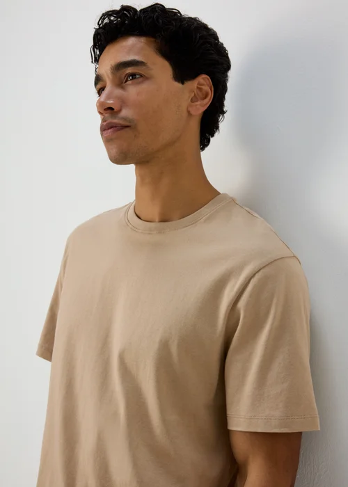 Stone Essential Crew Neck T Shirt - S Image 3