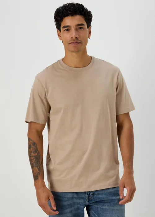 Stone Essential Crew Neck T Shirt - S Image 1