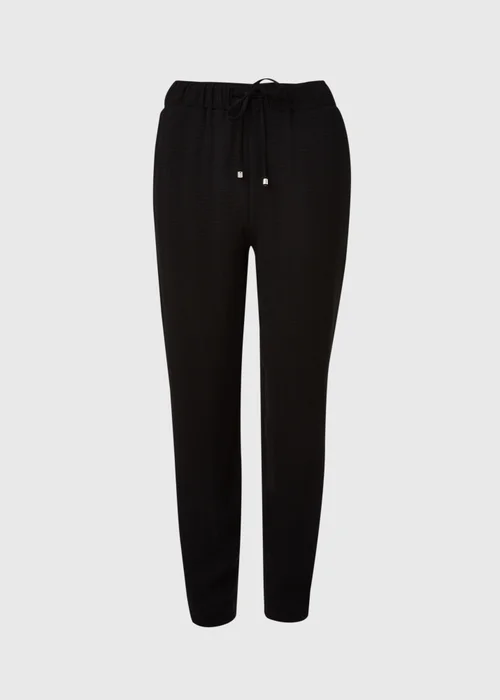 Black Light Weight Tapered Trousers - 8 Image 5